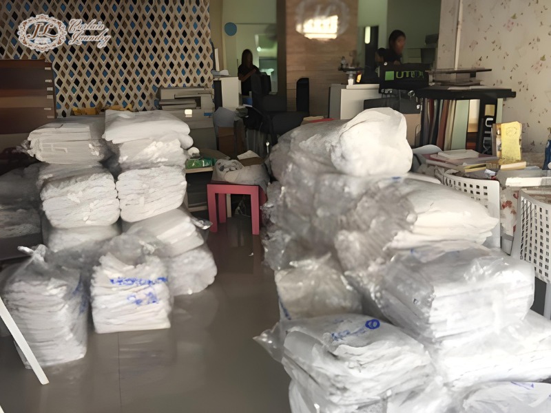 รับซักผ้าจำนวนมาก